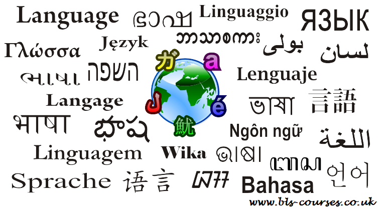 Language in diff languages
