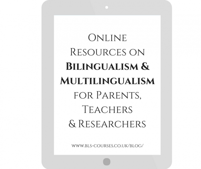 on bilingualism--ONLINE RESOURCESES